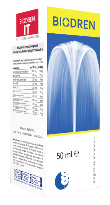 BIODREN IT SOLUZIONE IDROALCOLICA 50 ML - Farmapre