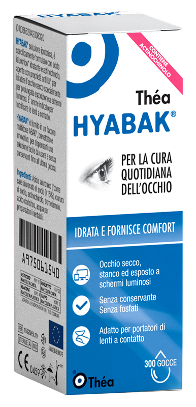 HYABAK SOLUZIONE OFTALMICA 10 ML - Farmapre