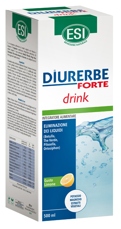 ESI DIURERBE FORTE DRINK LIMONE 500 ML - Farmapre
