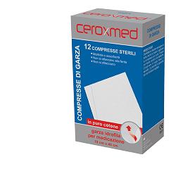 GARZA IDROFILA CEROXMED 18X40 CM IN COTONE 12 PEZZI - Farmapre
