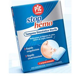 TAMPONE EMOSTATICO STERILE STOP HEMO 5BUSTE - Farmapre