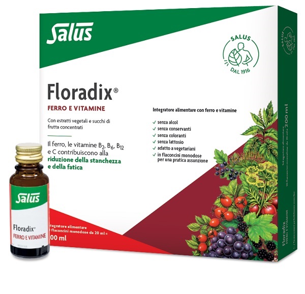 FLORADIX MONODOSE 10 FLACONCINI DA 20 ML - Farmapre