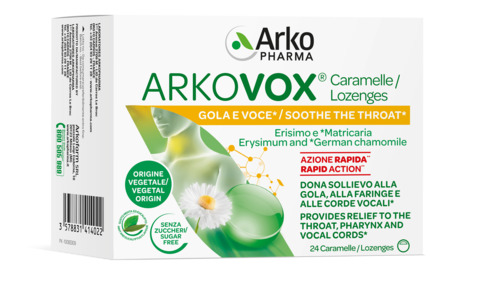 ARKOVOX MENTA/EUCALIPTO 24 CARAMELLE - Farmapre