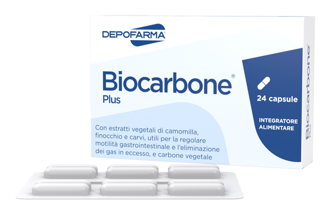 BIOCARBONE PLUS 24 CAPSULE - Farmapre