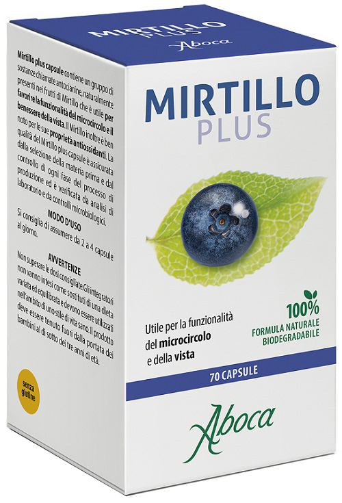 MIRTILLO PLUS 70 CAPSULE - Farmapre