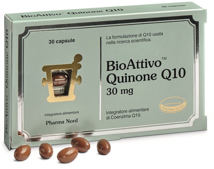 BIOATTIVO QUINONE Q10 30 CAPSULE - Farmapre