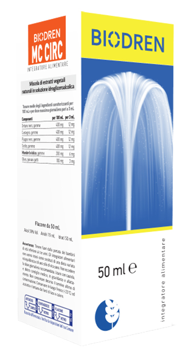 BIODREN MC CIRC SOLUZIONE IDROALCOLICA 50 ML - Farmapre