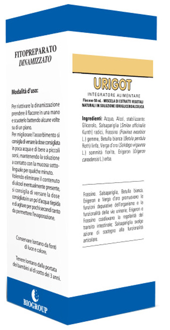 URIGOT 50 ML SOLUZIONE IDROALCOLICA - Farmapre