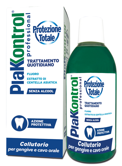 PLAKKONTROL PROTEZIONE TOTALE COLLUTORIO 500 ML - Farmapre