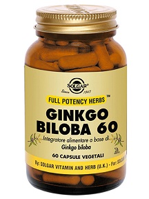 GINKGO BILOBA 60 60 CAPSULE VEGETALI - Farmapre