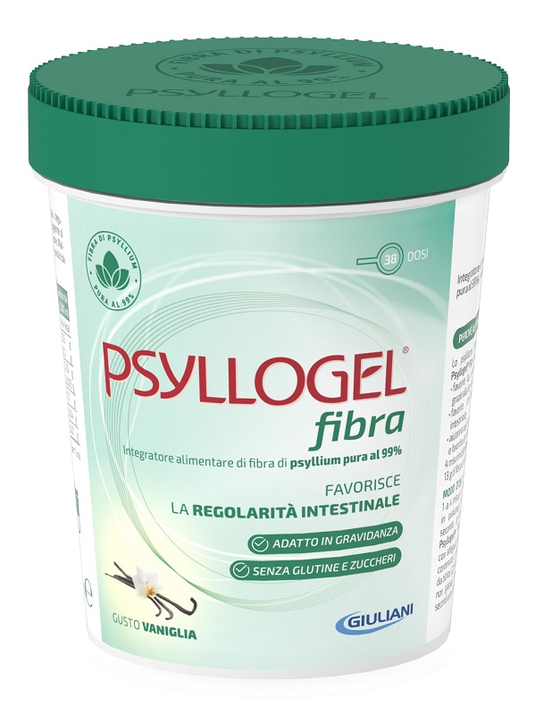 PSYLLOGEL FIBRA VANIGLIA VASO 170 G - Farmapre