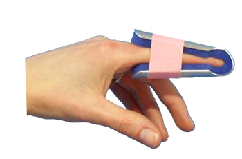 STECCA PER FRATTURA DITA A CAMPANA FARMASPLINT MISURA PICCOLA PREFORMATA IN ALLUMINIO MODELLABILE CON IMBOTTITURA IN SPUGNA POLIURETANICA ANTIALLERGICA RADIOTRASPARENTE 7 CM - Farmapre
