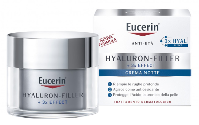 EUCERIN CREMA HYALURON-FILLER NOTTE 50 ML - Farmapre