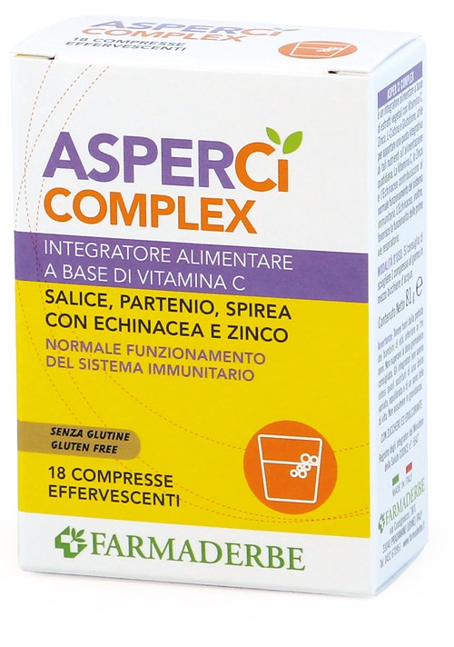 ASPER CI COMPLEX 18 COMPRESSE EFFERVESCENTI - Farmapre