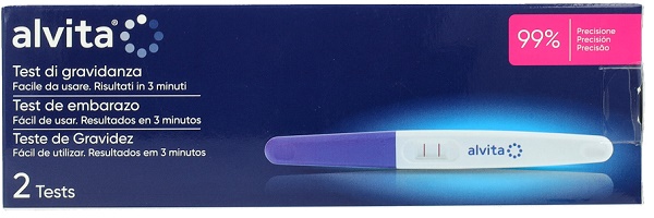 TEST DI GRAVIDANZA ALVITA 2 PEZZI - Farmapre