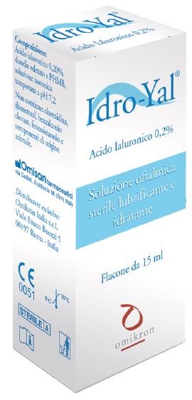 IDRO-YAL SOLUZIONE OFTALMICA LUBRIFICANTE IDRATANTE ACITO IALURONICO 0,2% 15 ML - Farmapre