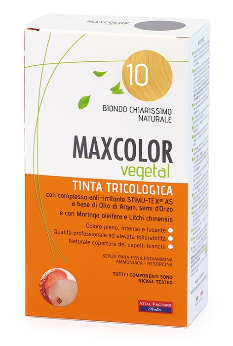 MAX COLOR VEGETAL 10 TINTURA 140 ML - Farmapre