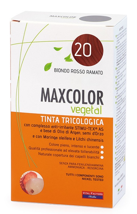 MAX COLOR VEGETAL 20 TINTURA 140 ML - Farmapre