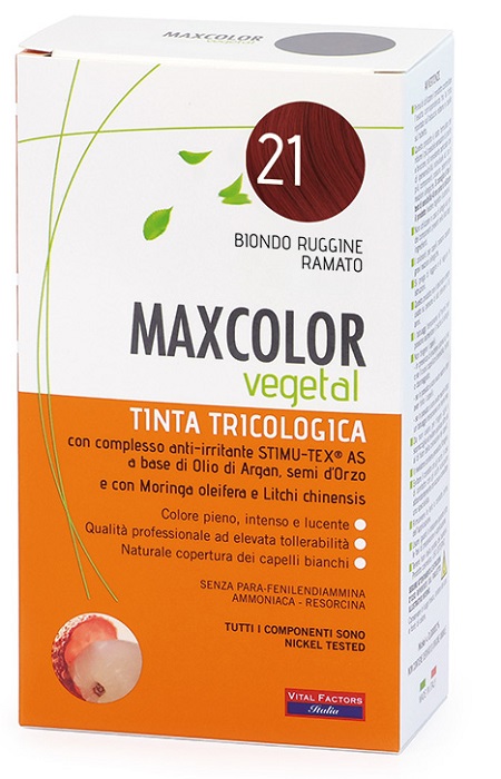 MAX COLOR VEGETAL 21 TINTURA 140 ML - Farmapre