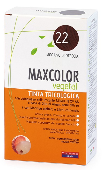 MAX COLOR VEGETAL 22 TINTURA 140 ML - Farmapre