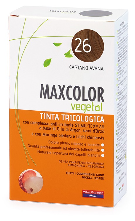MAX COLOR VEGETAL 26 TINTURA 140 ML - Farmapre
