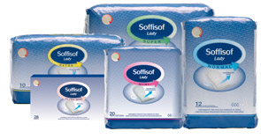 PANNOLONE PER INCONTINENZA CON PROTEZIONI DISCRETE MORBIDE E ANATOMICHE CON NUCLEO SUPER ASSORBENTE E UNO SPECIALE FILTRANTE ESTERNO TRASPIRANTE SOFFISOF LADY EXTRA 10 PEZZI - Farmapre