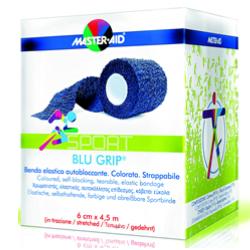 BENDA ELASTICA AUTOBLOCCANTE MASTER-AID BLUGRIP 6X4,5 - Farmapre