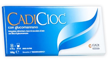 CADICIOC TAVOLETTA LATTE CON GLUCOMANNANO 100 G - Farmapre