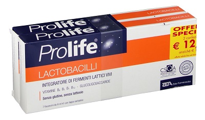 PROLIFE LACTOBACILLI DUE CONFEZIONI DA 7 FLACONCINI DA 8 ML - Farmapre