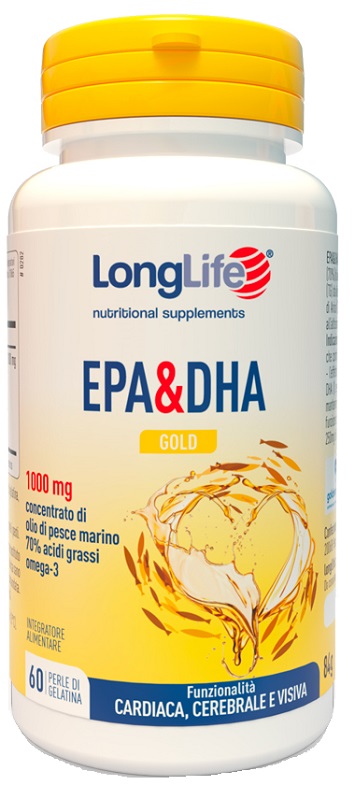 LONGLIFE EPA DHA GOLD 60 PERLE - Farmapre