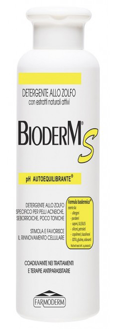 BIODERM S ANTIACNE ANTISEBO 250 ML - Farmapre