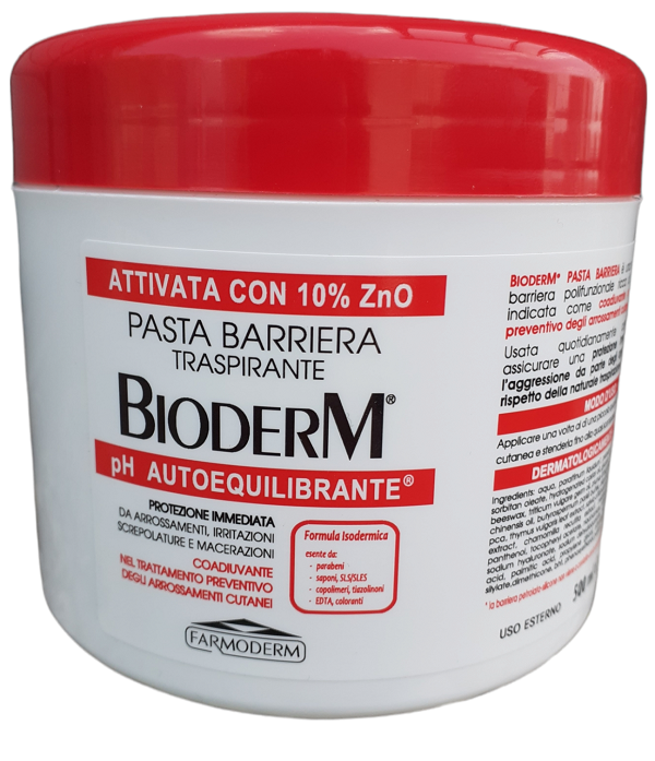 BIODERM PASTA BARRIERA ZINCO 500 ML - Farmapre