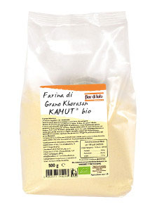 FARINA KAMUT BIANCA TIPO 0 BIO 500 G - Farmapre