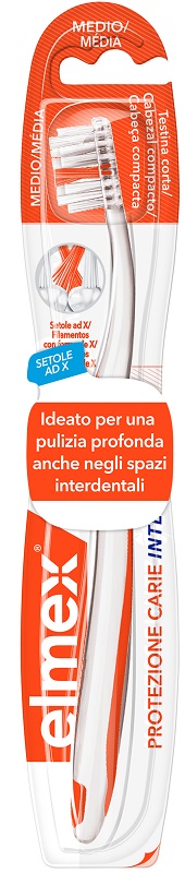 ELMEX INTERX SPAZZOLINO PROTEZIONE CARIE TESTINA CORTA - Farmapre