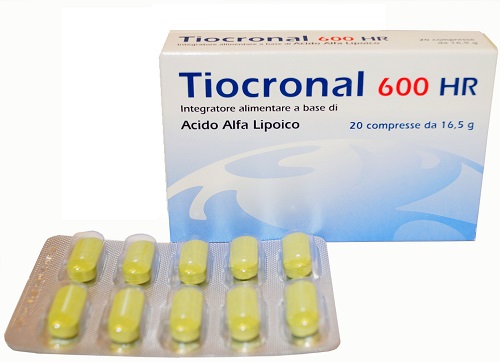 TIOCRONAL 600 HR 20 COMPRESSE - Farmapre
