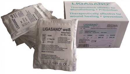 MEDICAZIONE IN COMPRESSE DI POLIURETANO ESPANSO FORMATO DA RETICOLI CELLULARI A NIDO D'APE 10X10X1CM 10 PEZZI - Farmapre