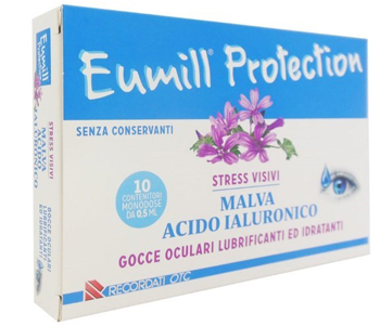 EUMILL PROTECTION GOCCE OCULARI 10 FLACONCINI MONODOSE 0,5 ML - Farmapre