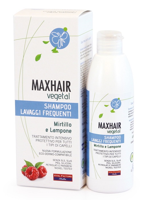 MAXHAIR VEGETAL SHAMPOO LAVAGGI FREQUENTI 200 ML - Farmapre