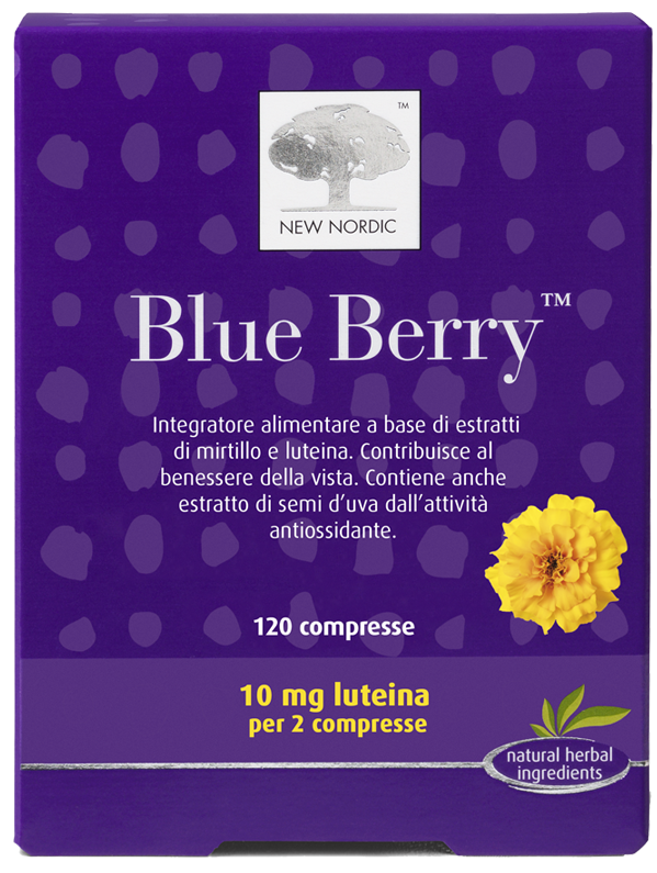 BLUE BERRY 120 COMPRESSE - Farmapre