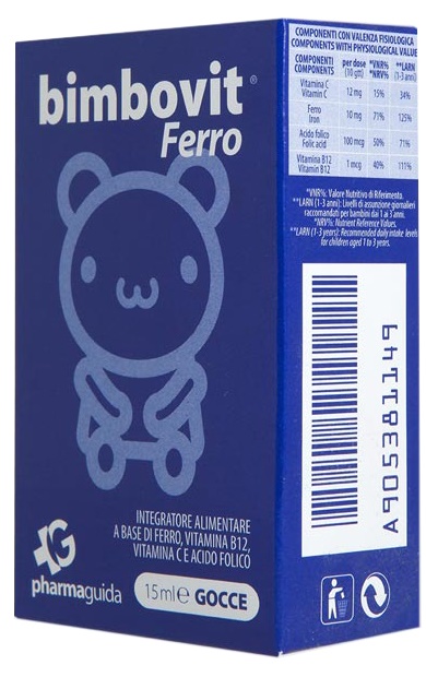 BIMBOVIT FERRO GOCCE 15 ML - Farmapre