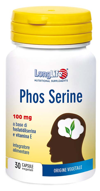 LONGLIFE PHOS SERINE 30 CAPSULE VEGETALI - Farmapre