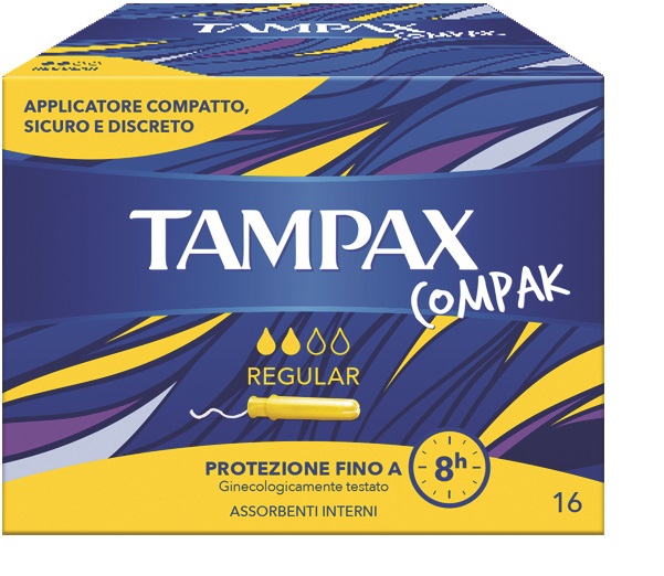 TAMPAX COMPAK REGULAR 16 PEZZI - Farmapre