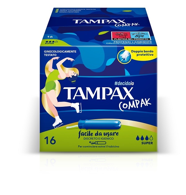 TAMPAX COMPAK SUPER 16 PEZZI - Farmapre