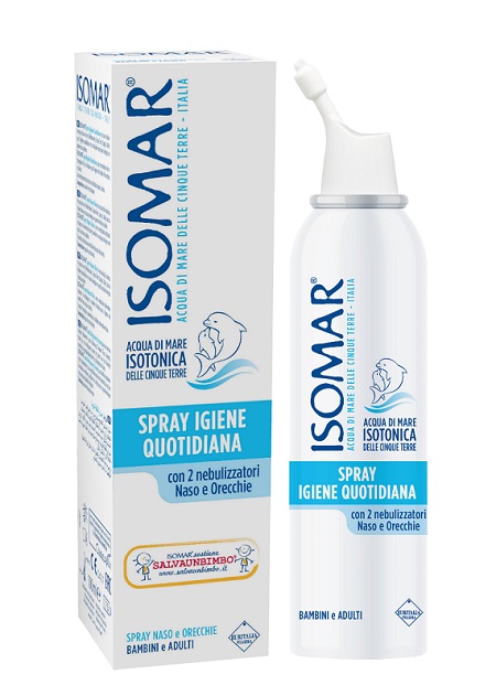SOLUZIONE ACQUA DI MARE ISOMAR SPRAY IGIENE QUOTIDIANA 100 ML - Farmapre