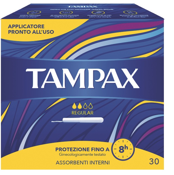TAMPAX BLUE BOX REGULAR 30 PEZZI - Farmapre