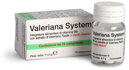 VALERIANA SYSTEM 70 COMPRESSE - Farmapre