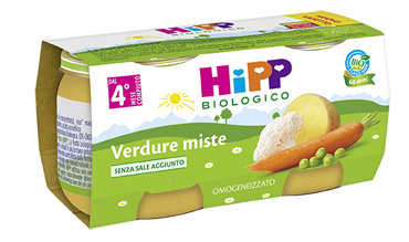 HIPP BIO HIPP BIO OMOGENEIZZATO VERDURE MISTE 2X80 G - Farmapre