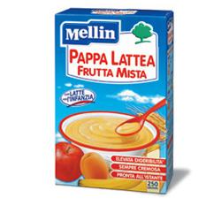 MELLIN PAPPA LATTE FRUTTA 250 G NUOVO FORMATO - Farmapre