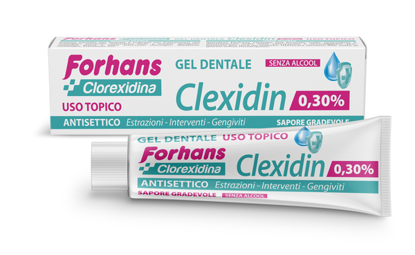 FORHANS CLEXIDIN COLLUTORIO IN GEL ALLA CLOREXIDINA 0,30% 30 - Farmapre