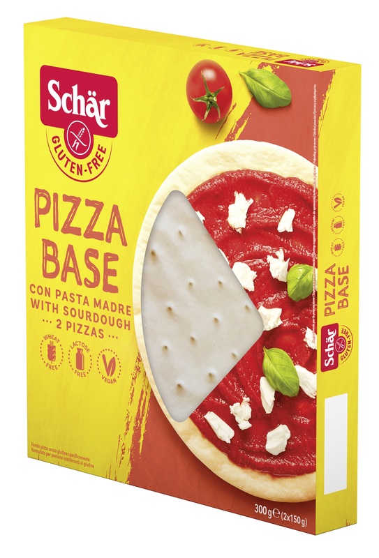 SCHAR PIZZA BASE SENZA LATTOSIO 2 PEZZI DA 150 G - Farmapre